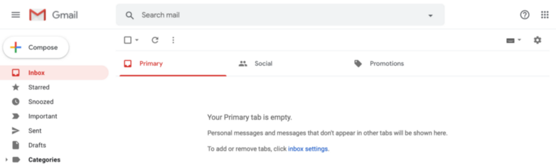 Gmail inbox