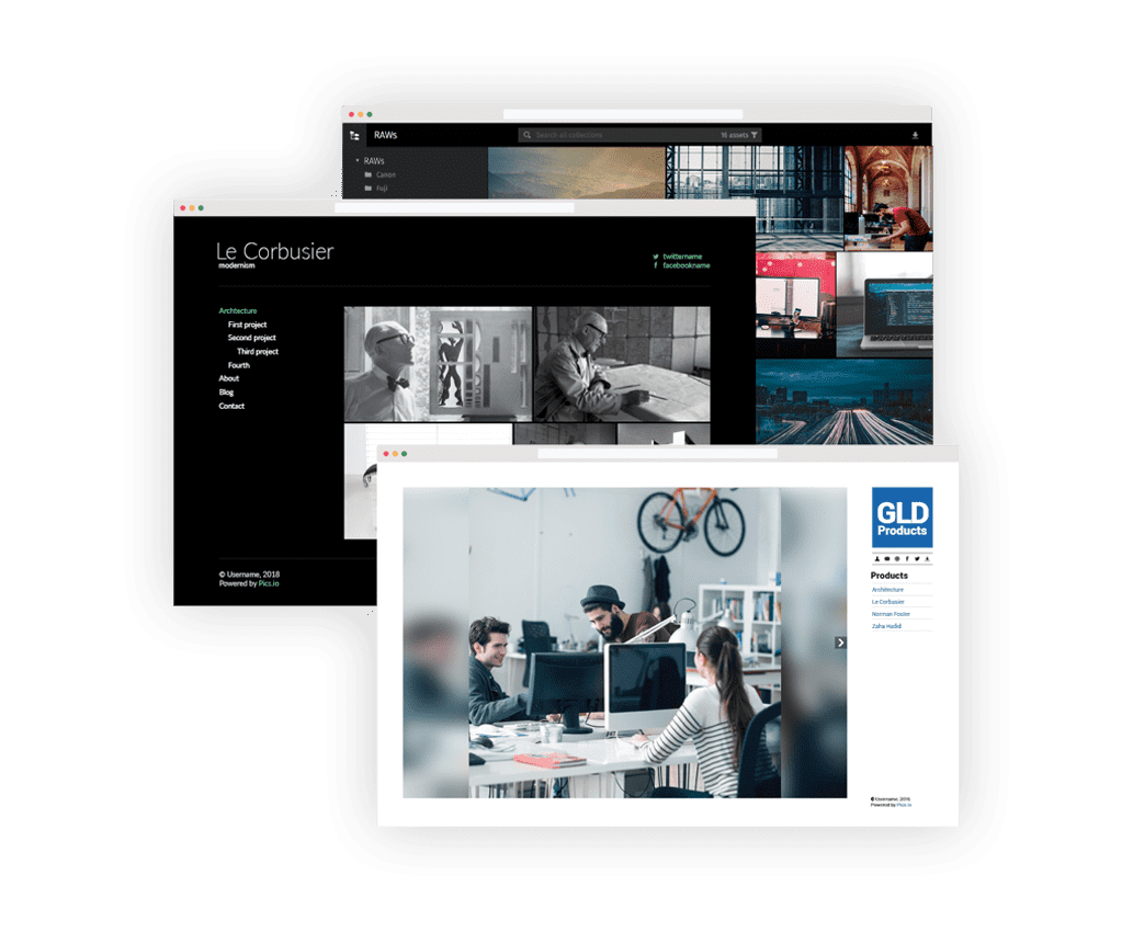 Single asset sharing