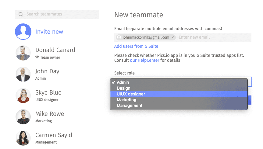 Set up permissions