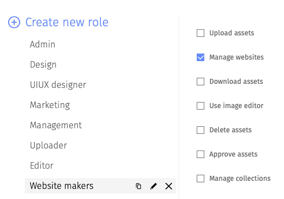 Website creators
