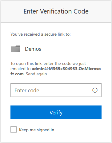 Enter Verification Code