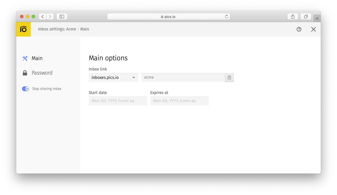 Inboxes
