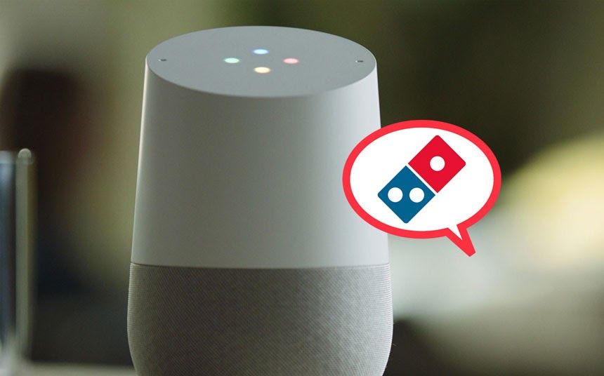 Domino's voice search