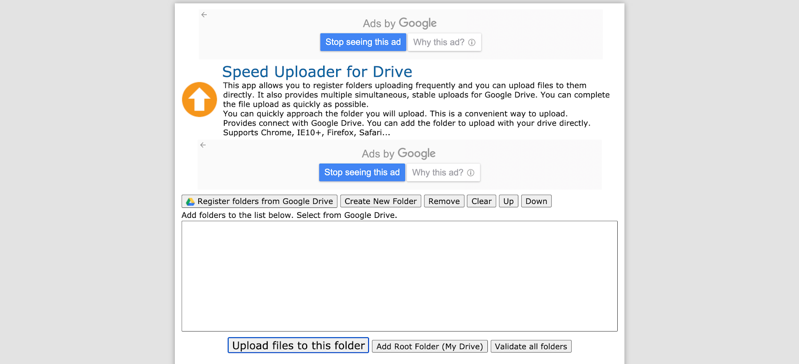 how to upload multiple photos on google drive