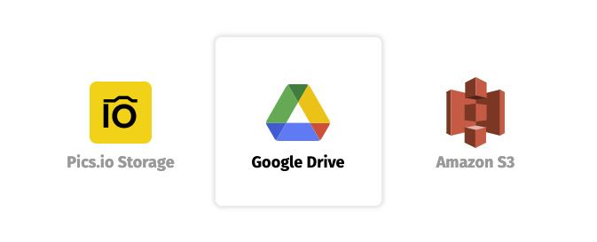 Pics.io on top of your storage