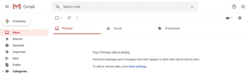 Gmail inbox