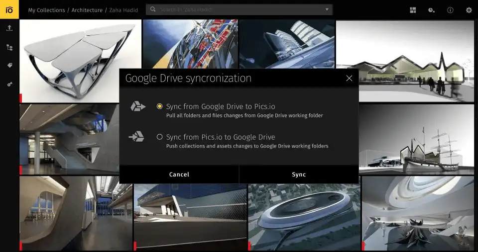 Google Drive synchronization