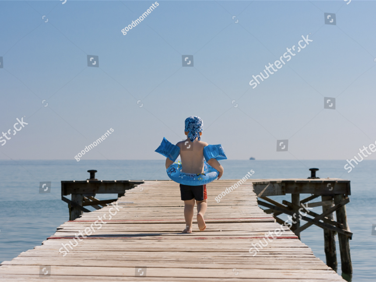 Example of how Shutterstock uses watermarks to protect its images