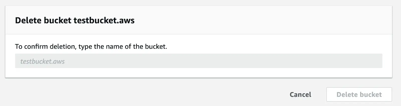 How to delete your Amazon S3 bucket