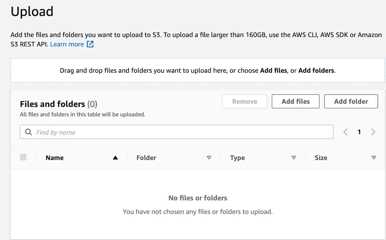 How to upload new files to your Amazon S3 Bucket