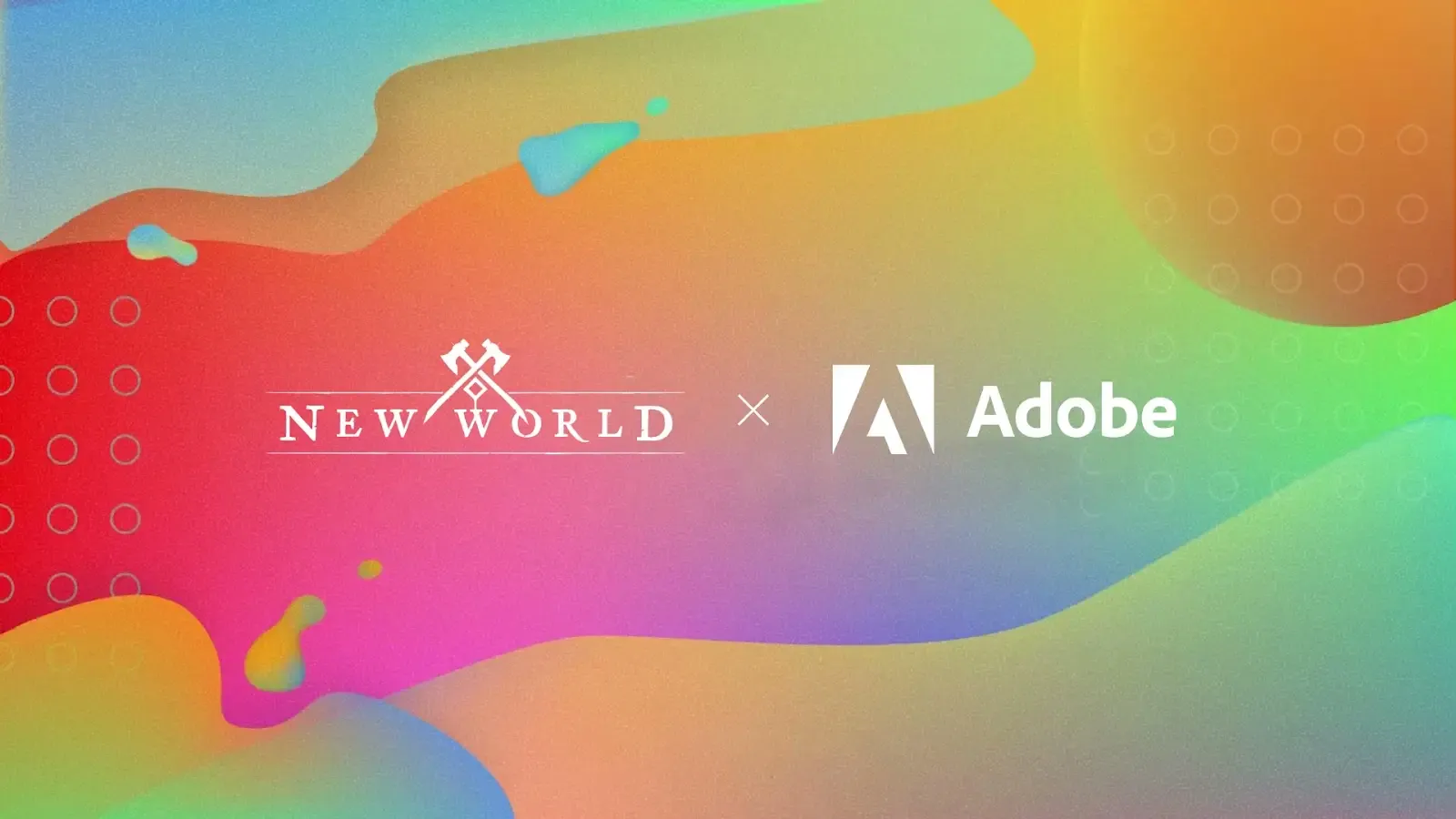 New World x Adobe promotional picture