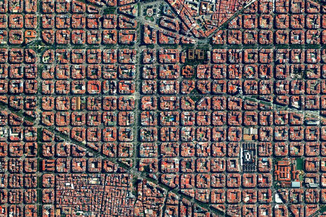 With proper digital asset management migration, your folder structure should look as organized as this neighborhood in Barcelona