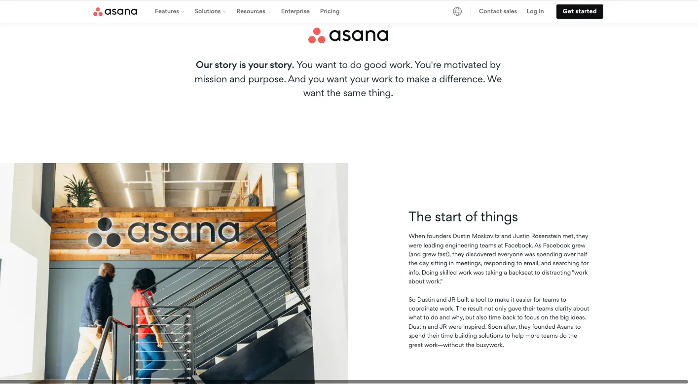 Asana brand story
