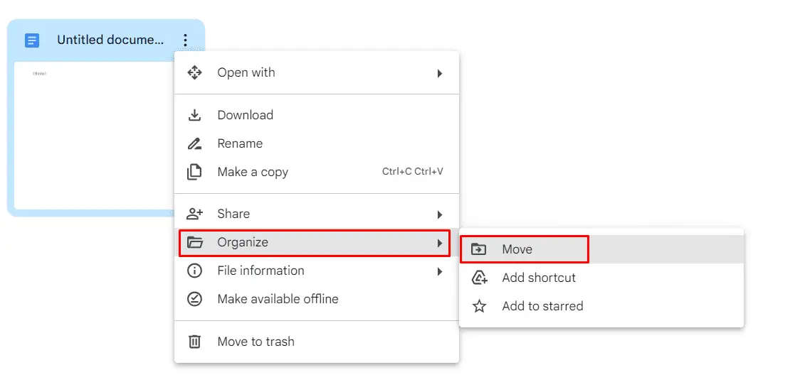 How to Create a Folder in Google Docs