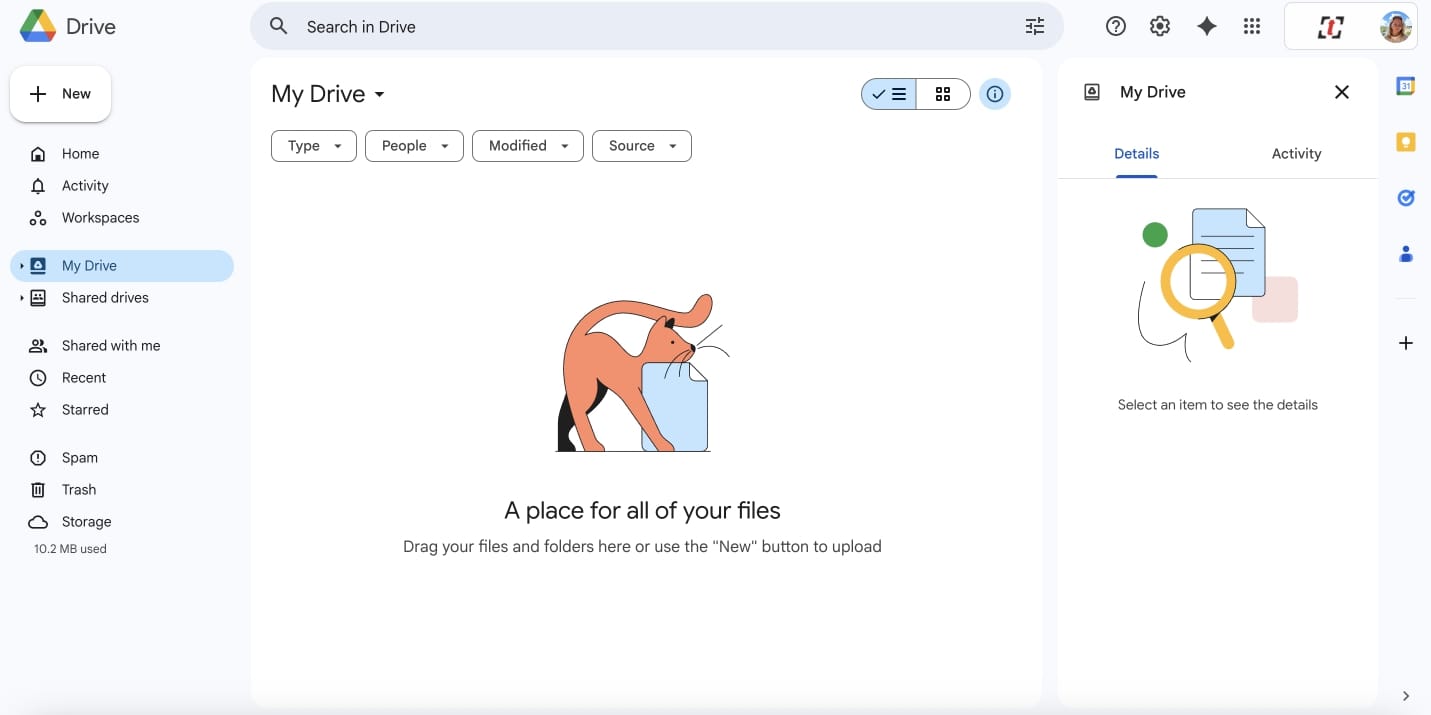 google drive cloud storage