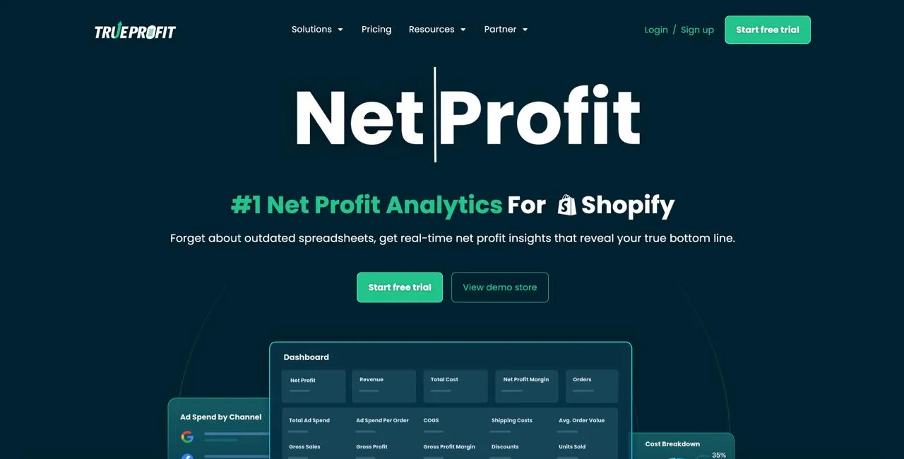 trueprofit website