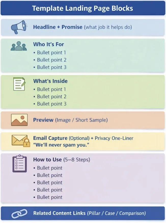 landing page template