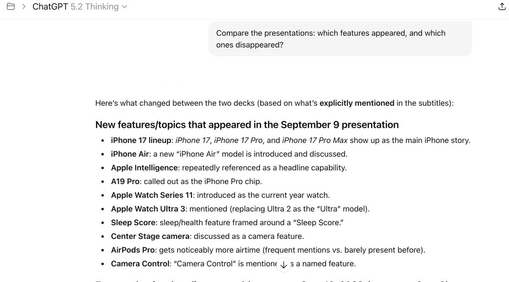 transcription analysis