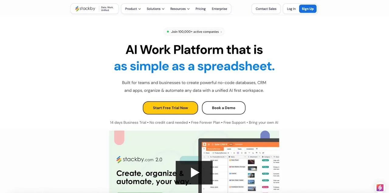 stackby website