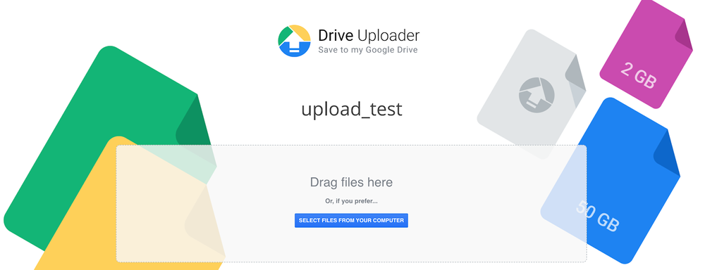 faster google drive upload