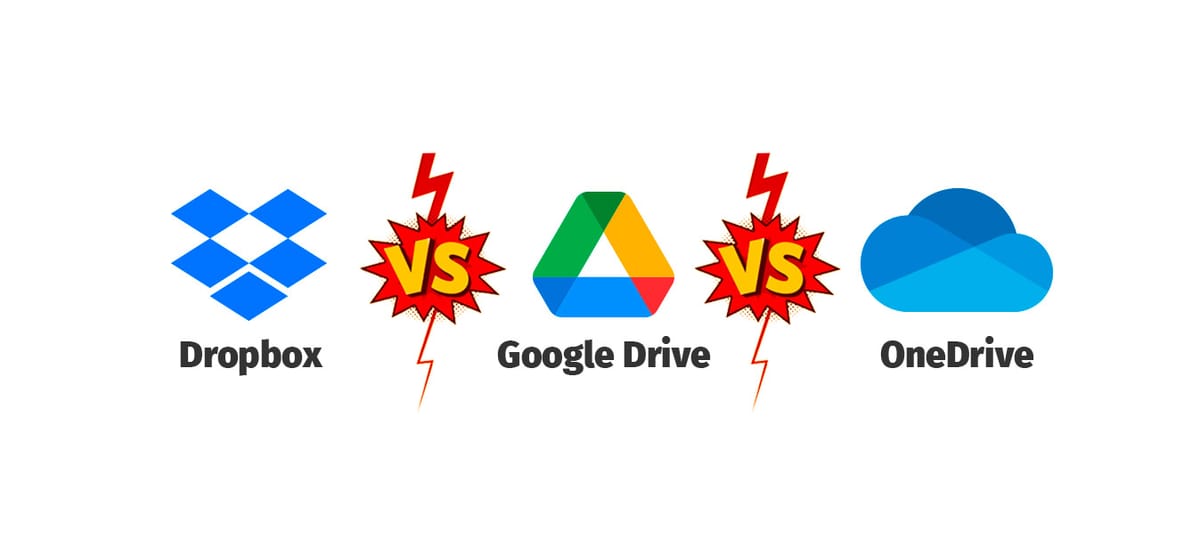Dropbox vs. Google Drive vs. OneDrive
